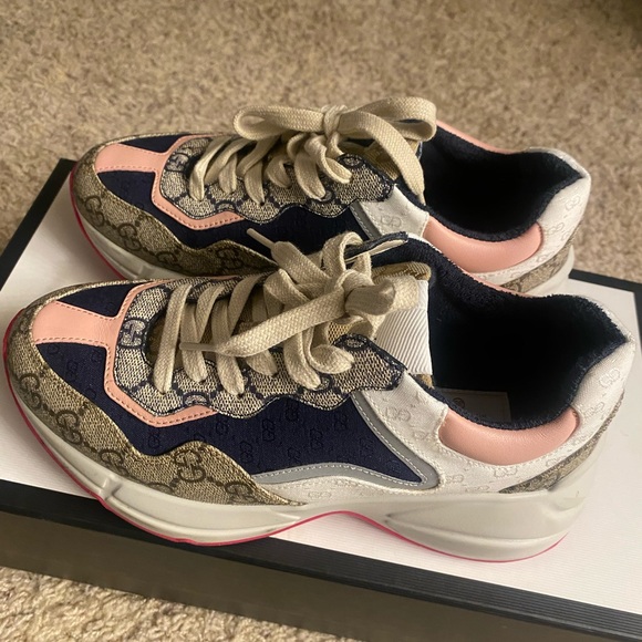 Gucci Shoes - WOMEN'S GG RHYTON SNEAKER